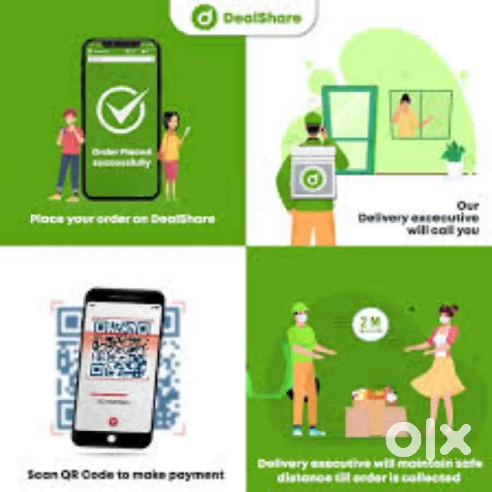 Dealshare grocery item delivery work