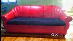 Sofa 3 Seater, dining chairs 4, Study Table.