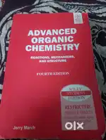 Advanced Organic chemistry book by Jerry March for colleges
