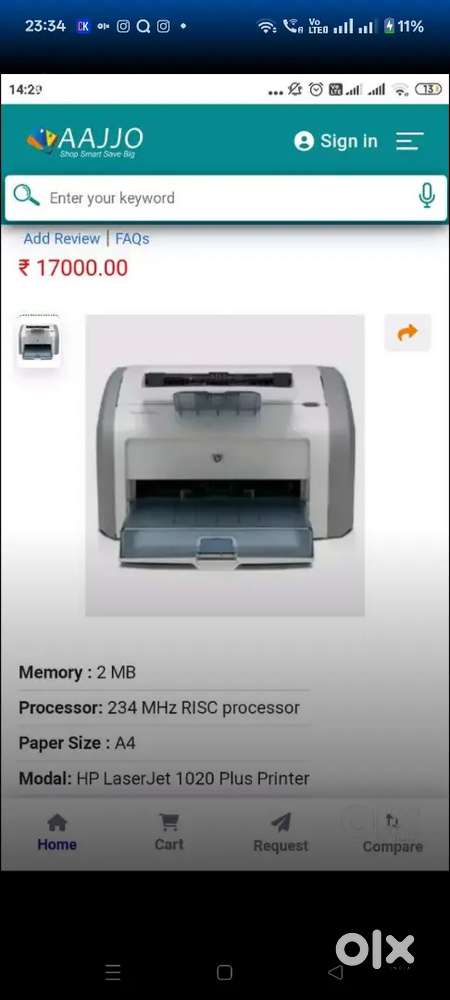 Hp laserjet printer for sale