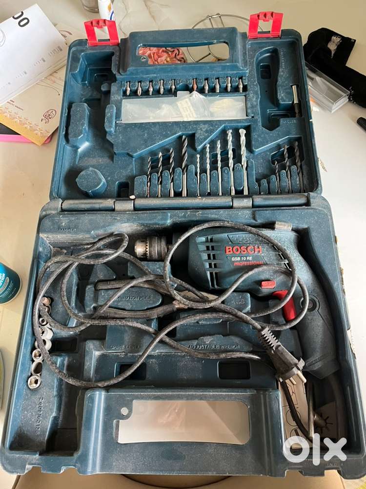 Bosch drill machine and tools