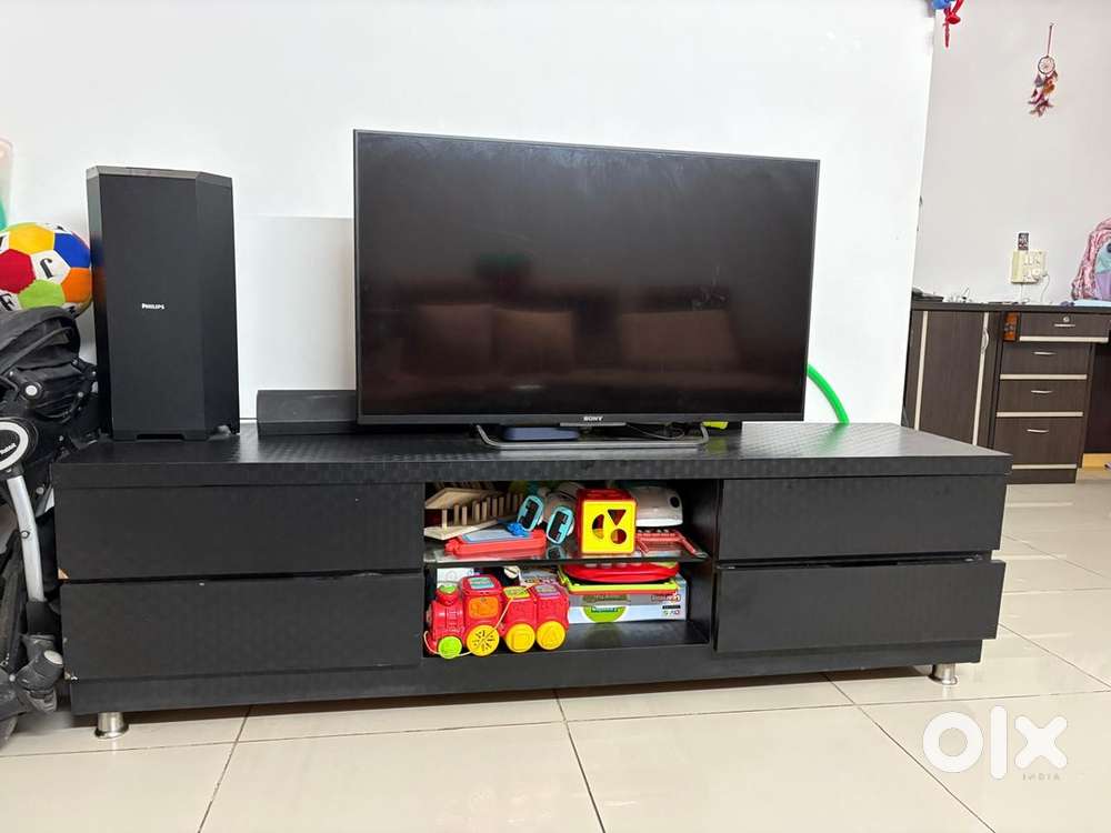 TV unit with storage