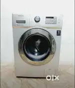Samsung front load grey colour washing machine fully automatic