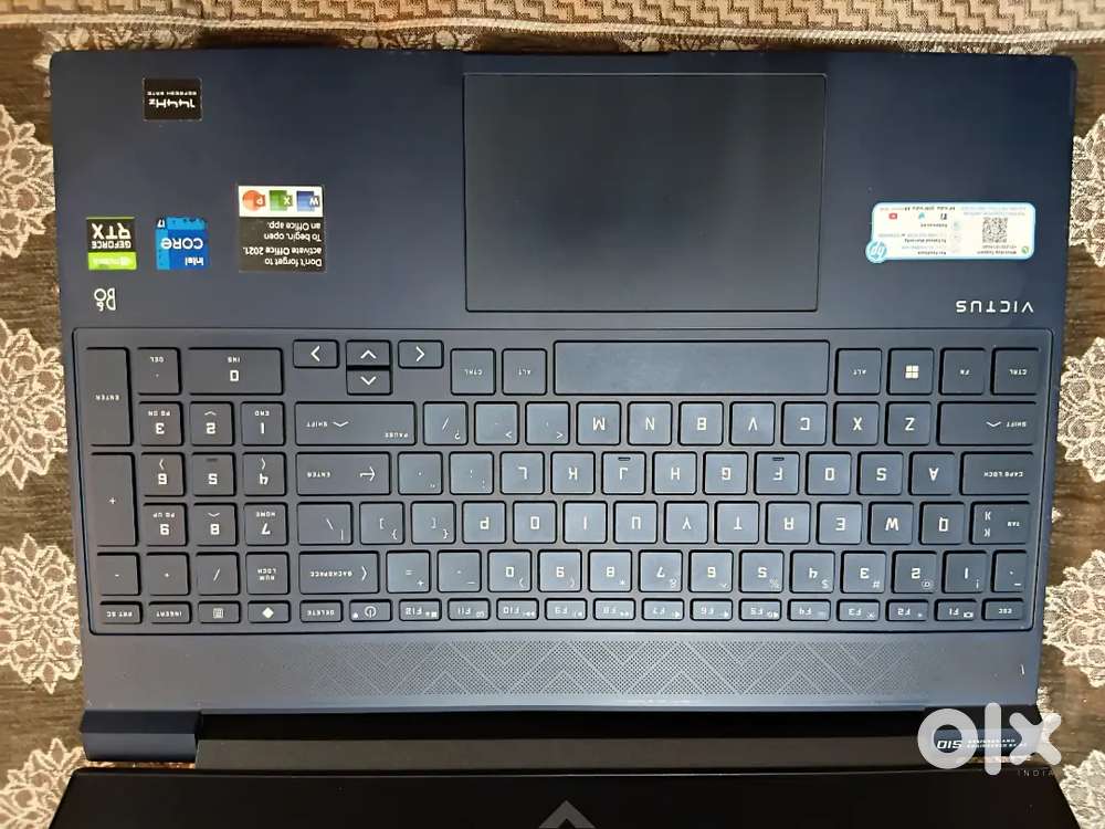 HP victus I7 RTX 3050 TI graphic gaming laptop brand new condition