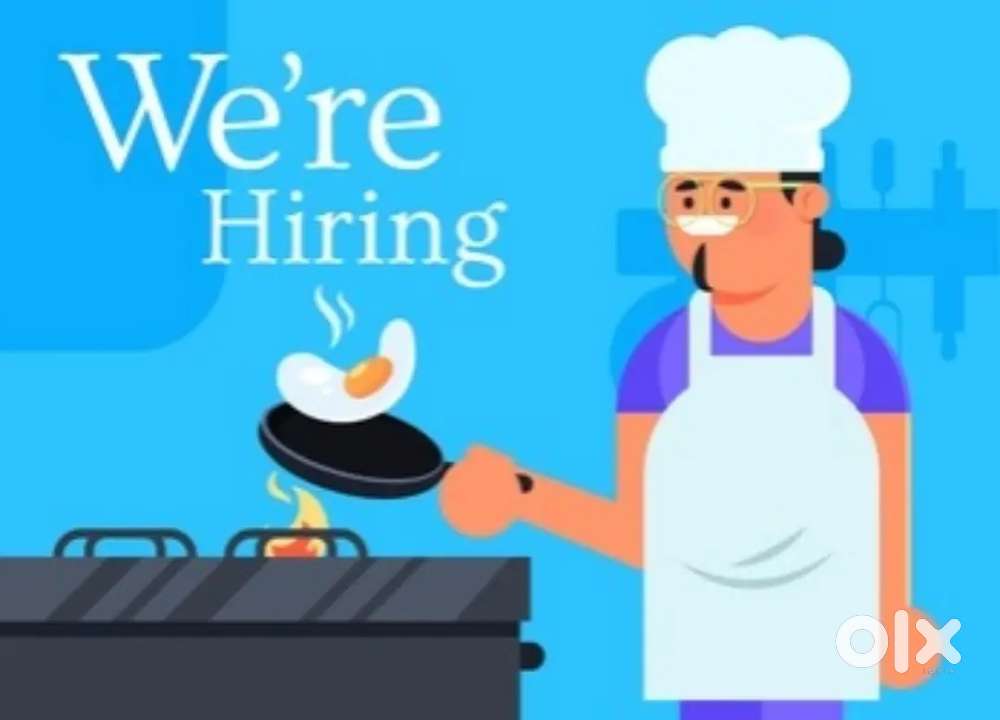 Required a cook for prepare fast food at stole