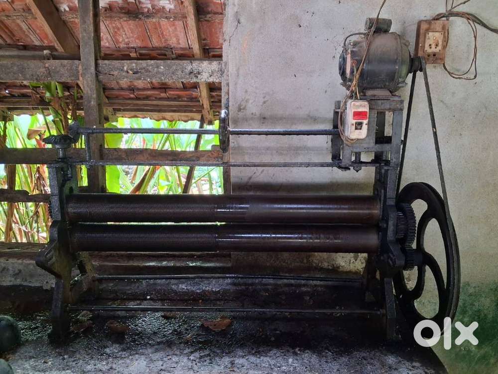 Rubber Sheet Roller Machine with motor