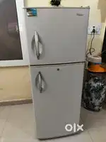 Haier double door fridge in good condition
