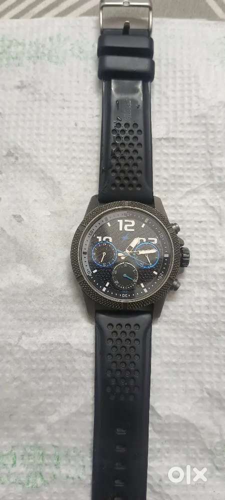 Fastrack Loopholes Analog Black Dial Men's Watch