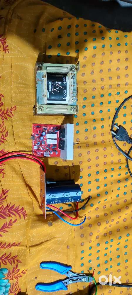 24 0 24 transformer 100w amplifier board 2 capacitor power supply