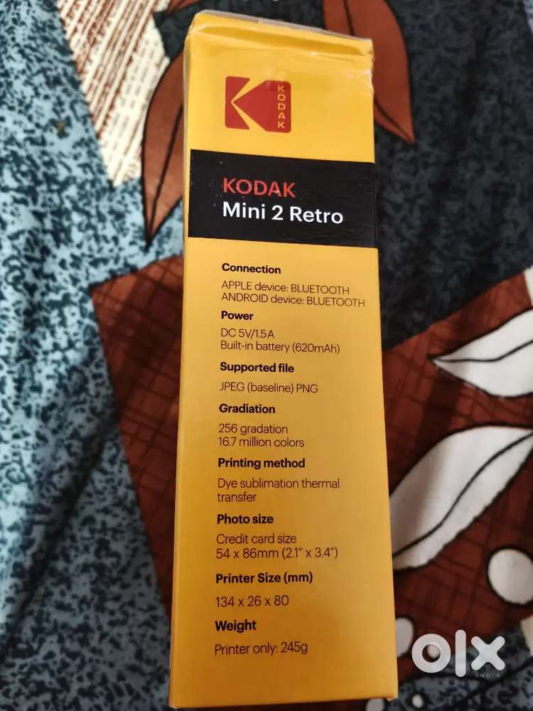 Kodak mini 2 Retro portable photo printer