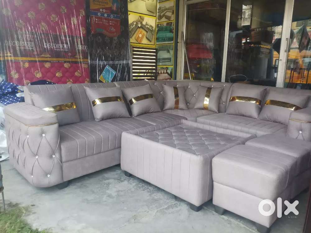 Corner sofa 9 seater new guarantee 5