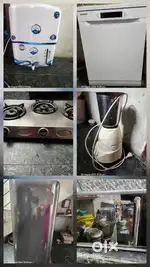 Kitchen Appliances(Fridge,oven,dishwasher,mixie,stove,ro purifer)