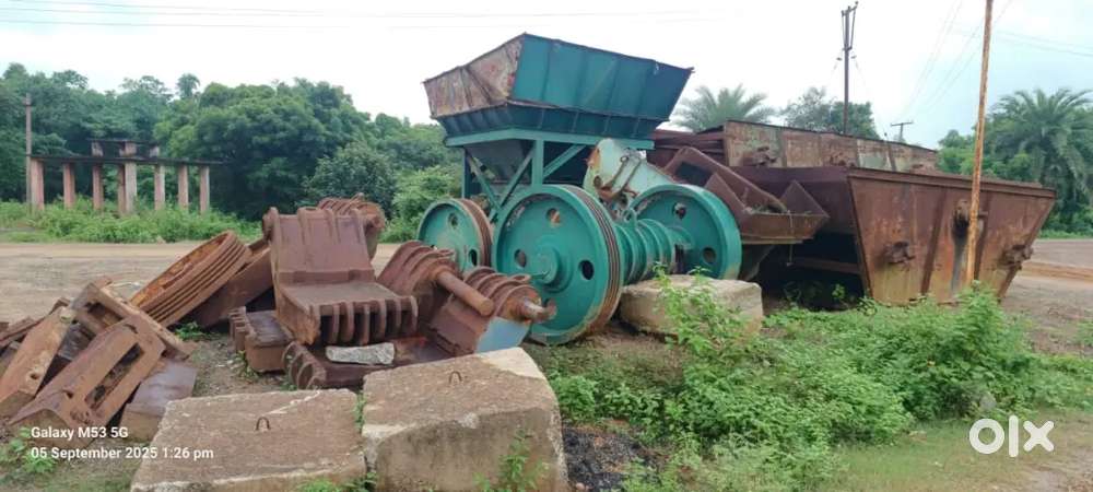 With GST + Cutting & Loading Scrap Crashing Machine and HR Plates