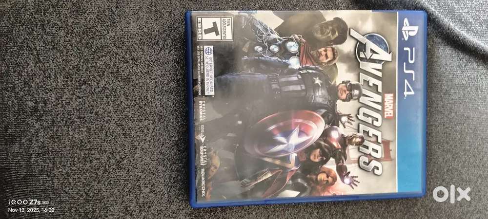 Marvel Avengers cd for ps4 brand new not even used