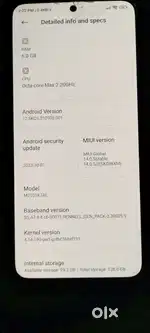 Redmi note 10 , 6 GB RAM +128 GB INTERNAL STORAGE