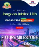 READY TO CONSTRUCT WEEK END HOME PLOTS NEAR GOVT  HOSPITAL JANAGAON