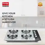 prestige gas stove 4 burner hob top