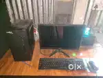 Almost New Full Computer Set – 8 Months Used, Warranty (Only ₹20000),