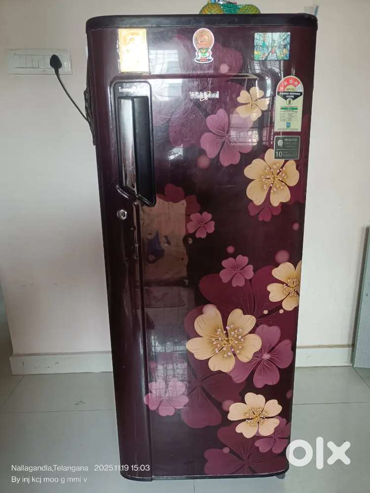 Whirlpool Fridge well maintained