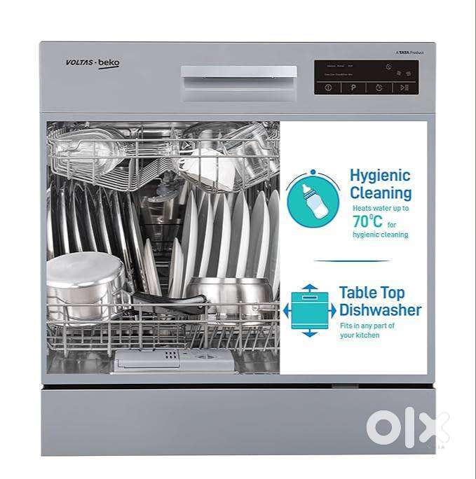 Voltas beko 8 Place Settings Table Top Dishwasher (Inbuilt Heater)