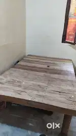 Wooden bed