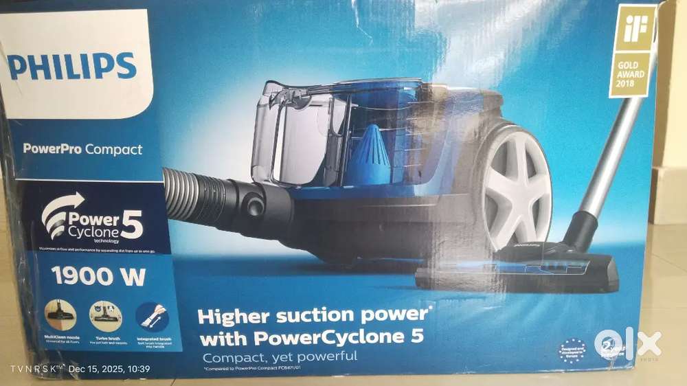 Philips vacuum cleaner Not working condition