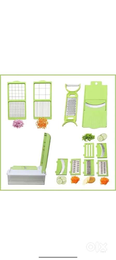 Vegetable and fruit slicer 13in1 with vegetable chopper