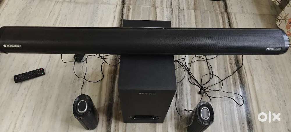 ZEBRONICS Zeb-Juke BAR 9500WS PRO Dolby 5.1 soundbar with Wireless