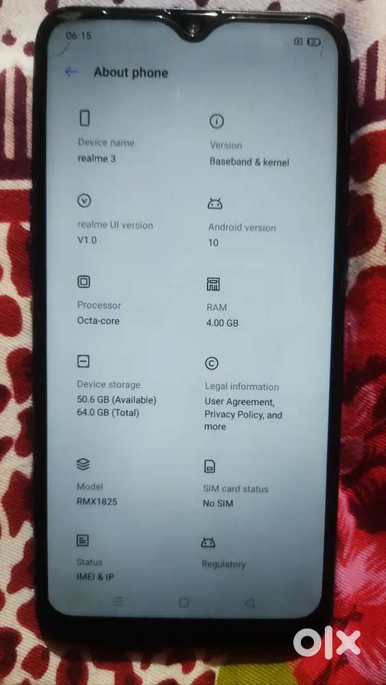Realme3 in Excellent Condition