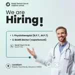 Physiotherapist and BAMS DOCTOR