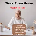 Typing Work Part time Work Weekly Payment