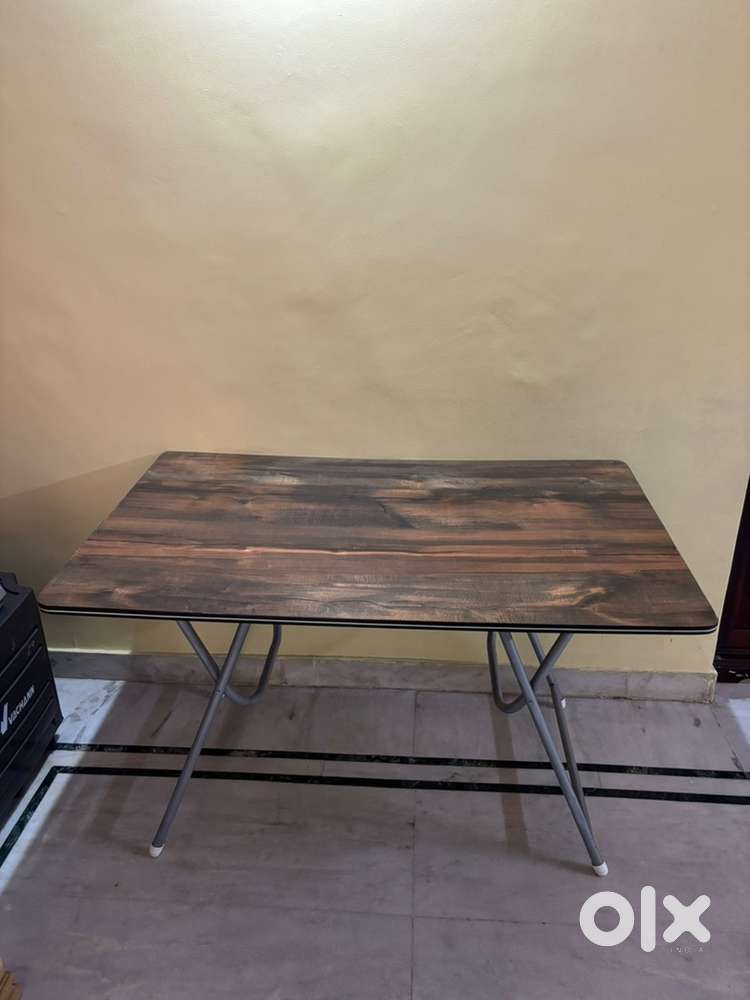 Foldable Table (4 X 2.5 ft) - Less than a year - Excellent Condition