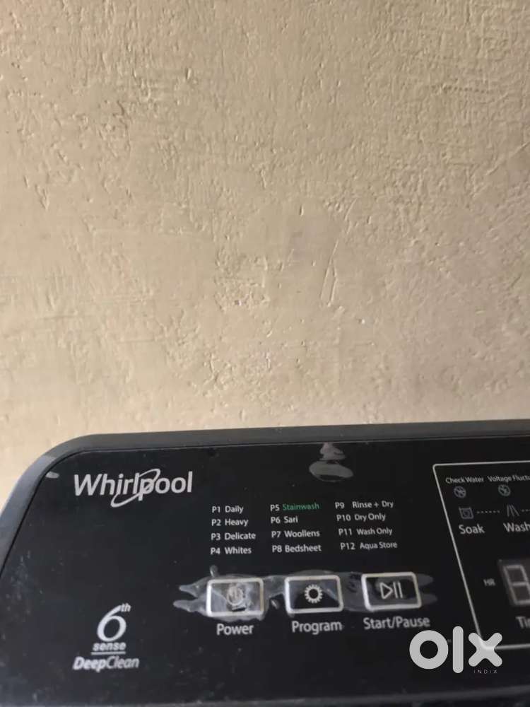 Whirlpool washing machine