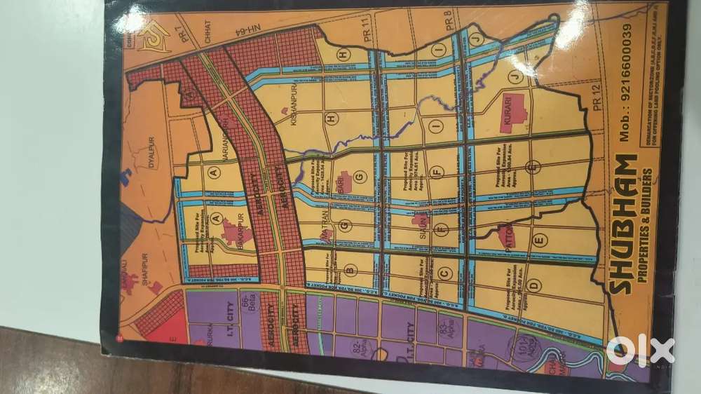 100 GAJ PLOT PARK FACING CORNER FOR SALE AIRPORT ROAD MOHALI