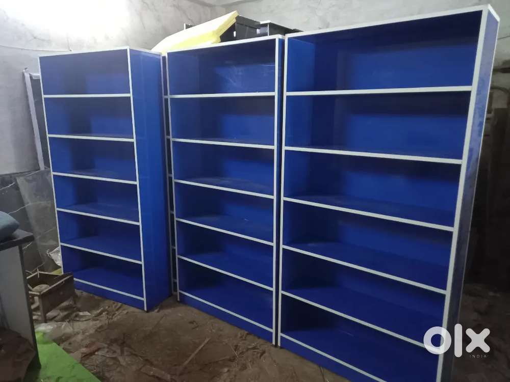 Pharmacy racks or shop racks and furniture setup