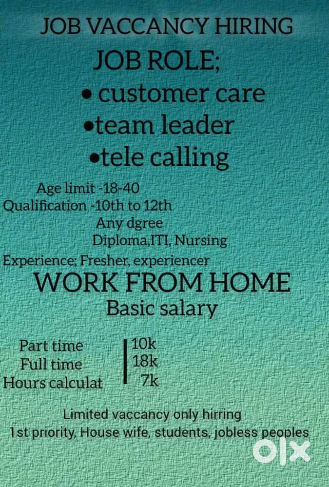 Job Vacancy We are hiring Tellicalling Job