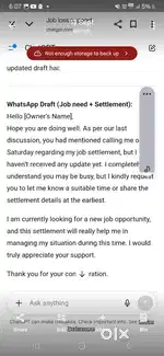 Resume/Cv making