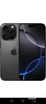 Iphone16 pro 128 black titanium