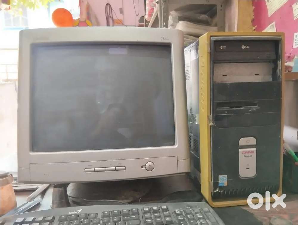 COMPAQ 7540 DESKTOP COMPUTER AND COMPAQ CPU RUNNING CONDITIONS