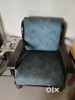 Teak wood sofa