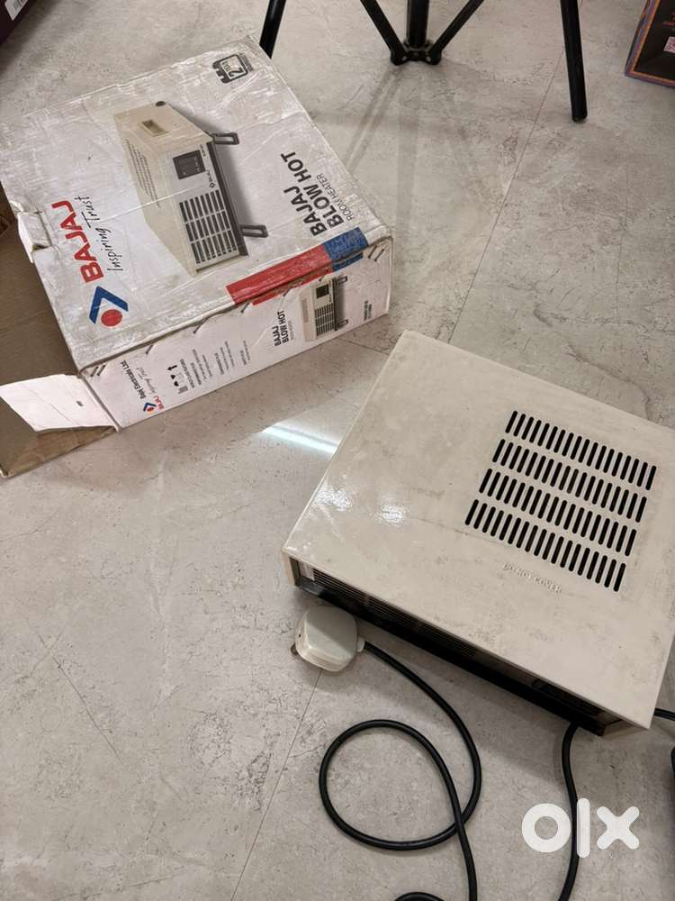 Bajaj Blow Hot 2000 Watts Fan Heater  Temperature Control