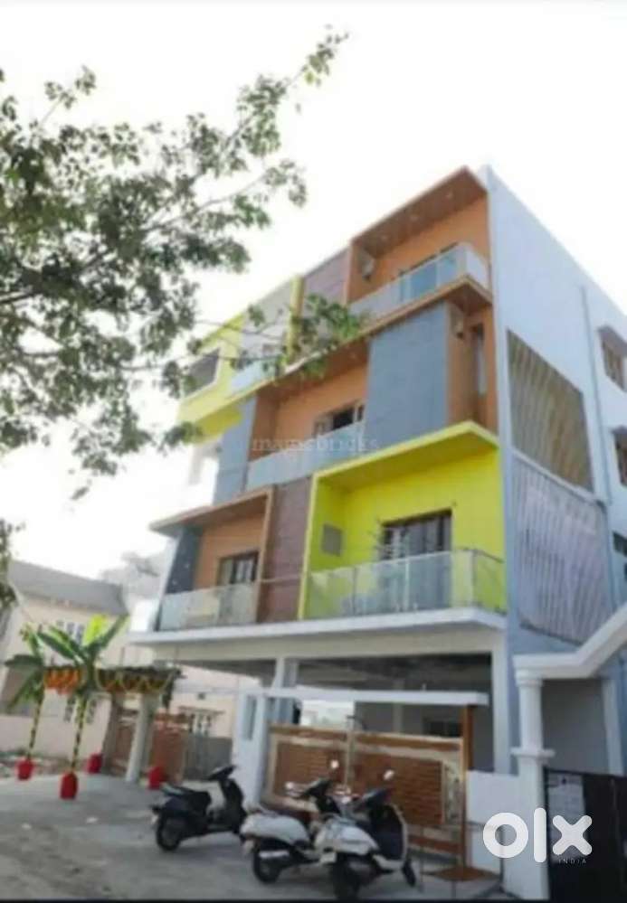 3 BHK individual house for lease in Vijay Nagar 3 rd  Ishwarya Petrol