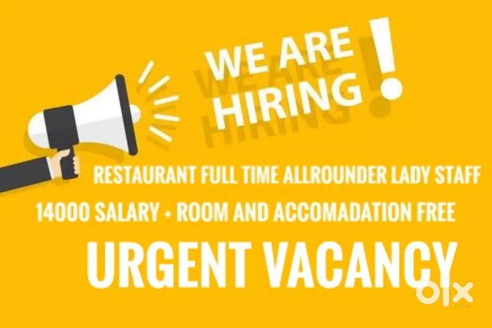 Restaurant lady staff