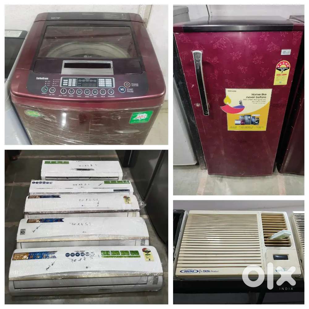 5 YEAR WARRANTY WASHING MACHINE AC FRIDGE FREE DELIVERY LESS USE