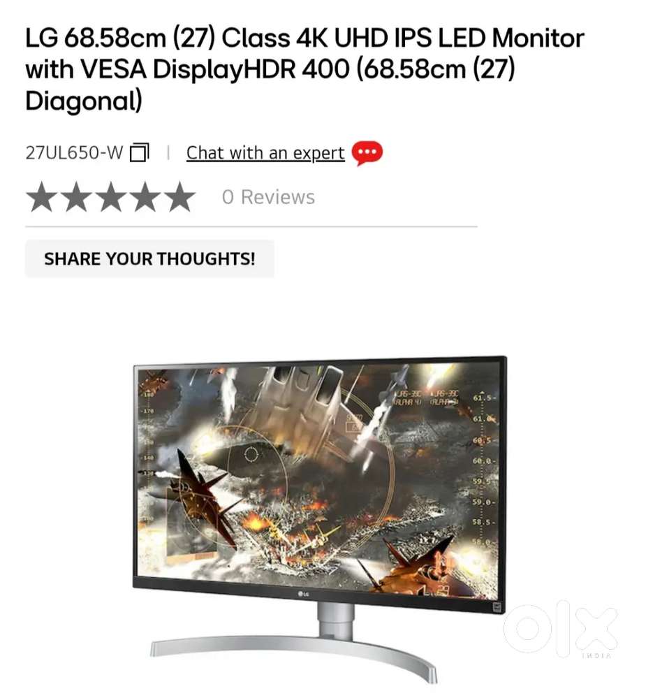 LG 27 4k ips LED
