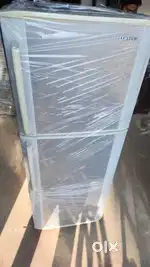 I'd90 samsung silver colour single door fridge with stabilizer