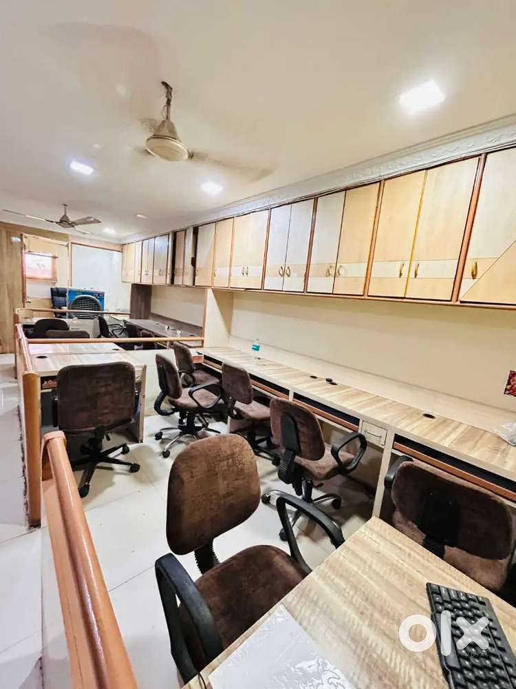 02Cabin 20 Workstation fully furnished office for rent in M G ROAD