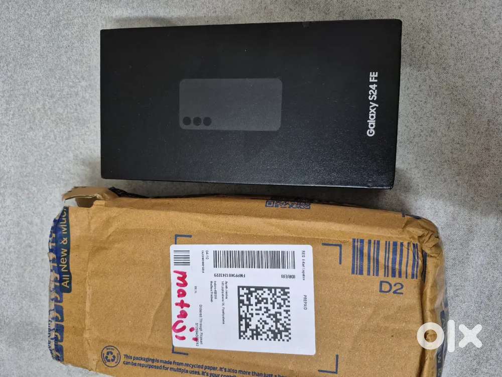 S24fe black 128gb sealpack