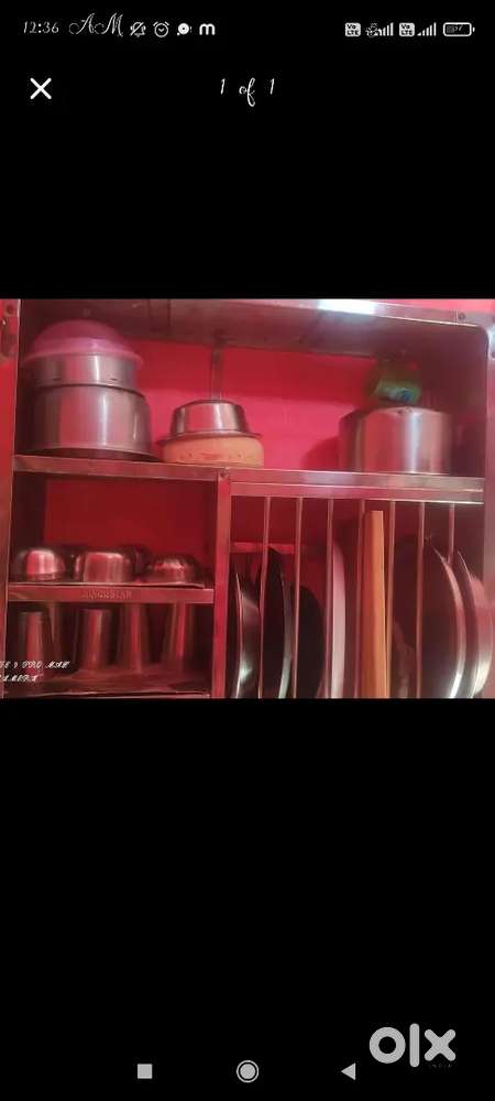Steel bartan ki jali