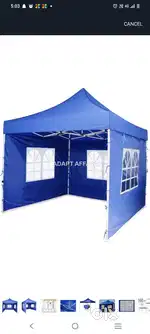 10*10 foldable, waterproof & portable  tent
